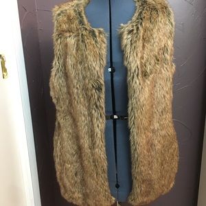 Reversible fur vest